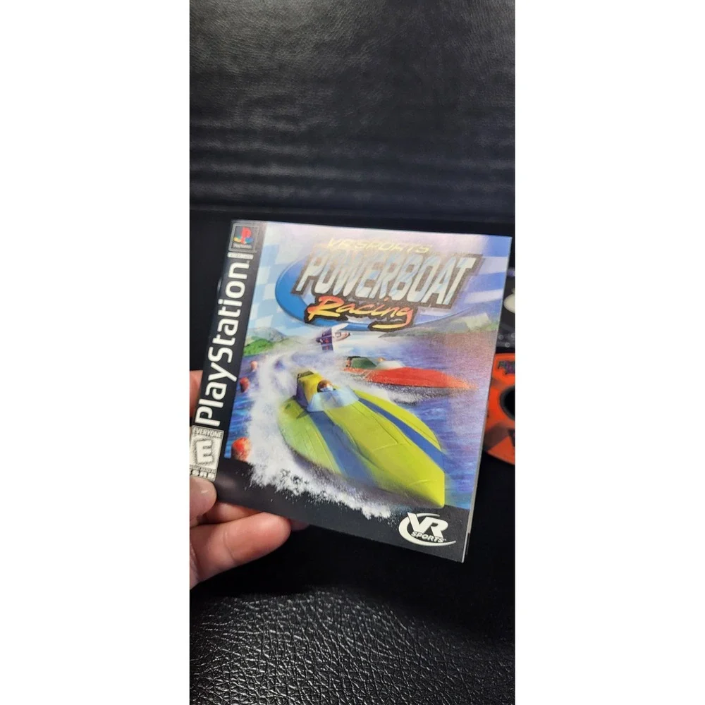VR Sports Powerboat Racing Sony PlayStation 1 PS1 Game CIB SLUS-00625